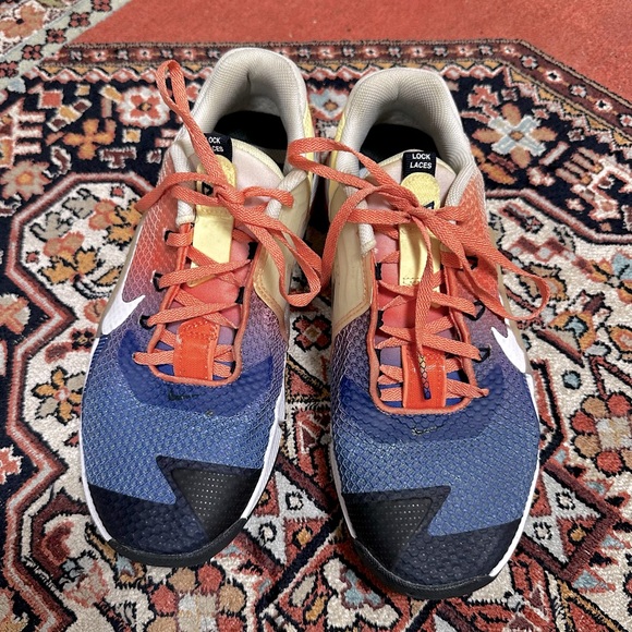 Nike Metcon 7 AMP 'Multicolor' Sunset Pink Blue Unisex Size Men’s 8 Women’s 10 - Picture 11 of 11
